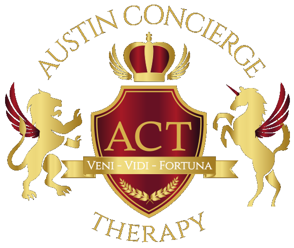 Austin Concierge Therapy Crest Logo
